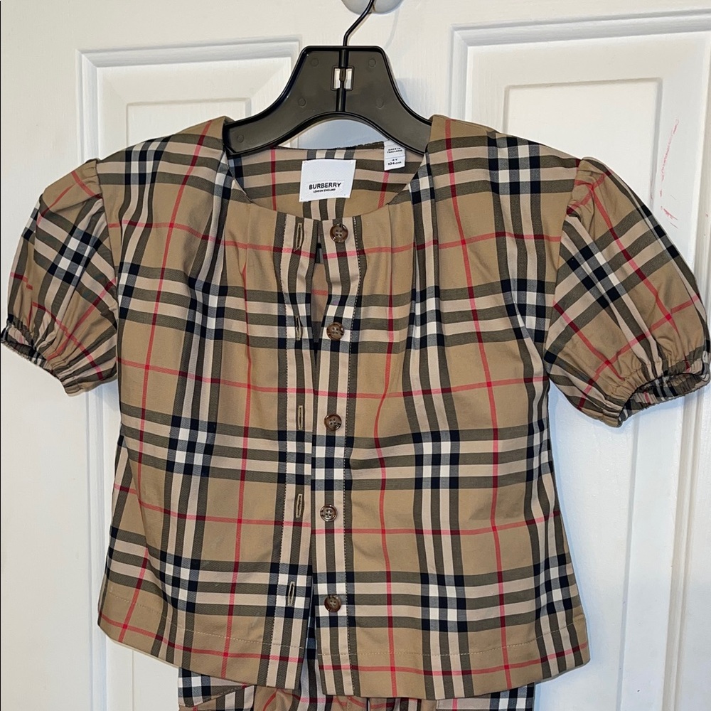 Burberry Kids Button-Down Shirt - Picture 2 of 6